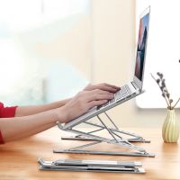 Portable laptop stand Foldable Notebook Support laptop Holder for Macbook Adjustable laptop cooler bracket laptop accessories Laptop Stands