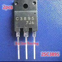 ทรานซิสเตอร์ TO-3PF 2SC3895 C3895 2ชิ้นรับประกันคุณภาพ