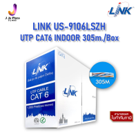 UTP CAT6 INDOOR LINK US-9106LSZH Cable 305m./Box/สายแลน ความยาว 305เมตร/กล่อง/30Y *กรุณาสั่ง1 กล่อง ต่อ 1 คำสั่งซื้อ (By Order)