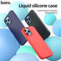 HOCO เคสโทรศัพท์100% สำหรับ IP13 Pro Max.,เคสซิลิโคน + PC ป้องกันโทรศัพท์สำหรับรุ่น Ip13 Pro Max. สำหรับด้านหลังแบบนิ่ม