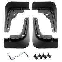 Black Front Rear Mudguards Mud Flaps Splash Guards Fender No Drilling Necessary For Hyundai Tucson NX4 2021 2022 EU Version