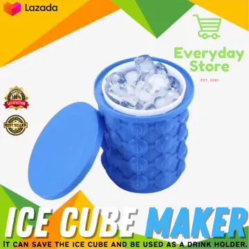 Magic Ice Cube Maker Genie Silicone Rubber Ice Tray Mold - Sale price - Buy  online in Pakistan 