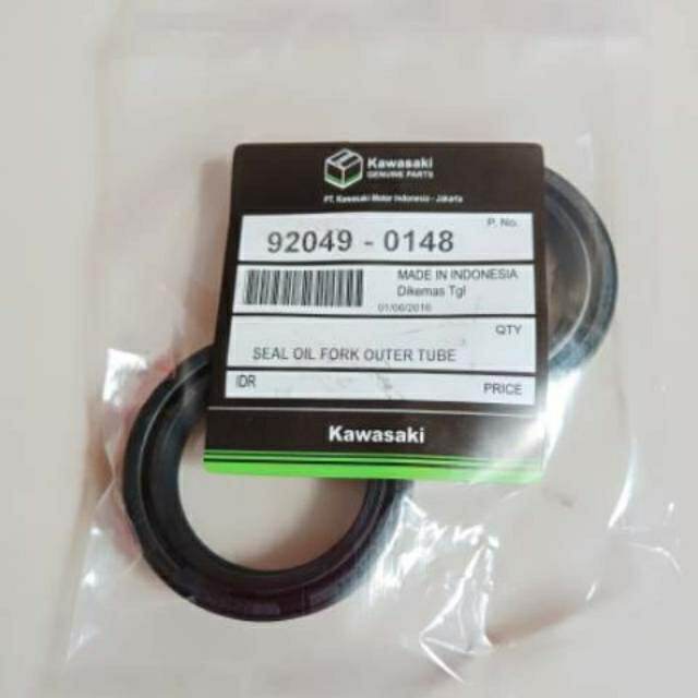 Seal shock depan upside down klx 150 dtracker klx 150 bf sepasang