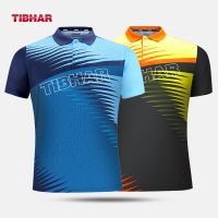 Tibhar 02302 Men Women Ping Pong T-shirt Short Sleeve Shirts Clothes Sportswear Top Table Tennis T Shirt