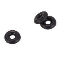 3000 Black Rubber Stopper Rings/ Silicone Beads Fit European Clip Beads