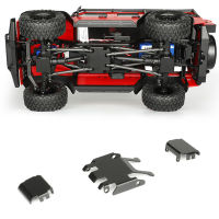 TRX4-M Keluli Tahan Karat เพลารถชุดเกราะ Aksesori untuk 118ตีนตะขาบ RC อะไหล่รถ Traxxas ป้องกัน TRX4M Bronco อัพเกรด