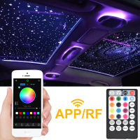 Twinkle 10W Bluetooth App Smart Control RGBW Fiber Optic Light Star Ceiling Lights KitFor RoomCar Decoration