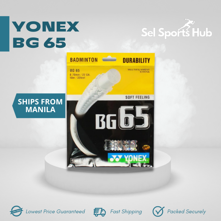 Yonex BG65 Badminton Racket String Gut BG 65 Lazada PH