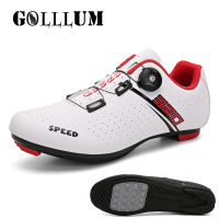 37-47รองเท้าปั่นจักรยานผู้ชาย Sepatu Road Bike กลางแจ้งยางสำหรับผู้หญิงจักรยานเสือภูเขาแต่เพียงผู้เดียวขี่จักรยานกีฬารองเท้าขนาดใหญ่