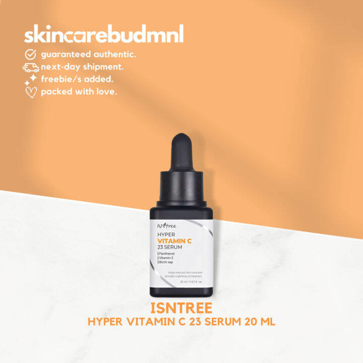 ISNTREE Hyper Vitamin C 23 Serum 20 ml by skincarebudmnl | Lazada PH