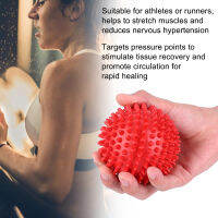 ลูกกลิ้งนวดพลาสติกที่ทนทาน Body Spiky Balls Fitness Finger Relax Tool 7.5cm/9cm