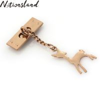 【CC】☒✕  1Pcs Metal Pendant Fashion Decoration Buckle Hardware Closure Parts Accessories Handbag Bag Purse