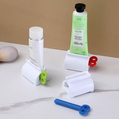Home Toothpaste Dispenser Squeezer Manual Squeezer Tube Clip-on Toothpaste Holder Organizer Hair Dye Squeeze No Waste Banheiro