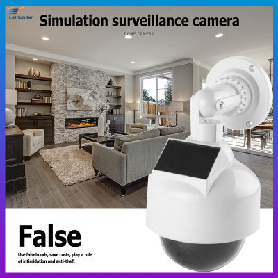 กล้อง Dummy แบบพกพา Home Multi-Functional Dome จำลองกล้อง Flash Light Security Surveillance