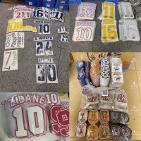 shot goods Custom Name and Number PATCH for Football Soccer Jerseys