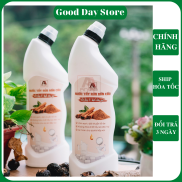 Nước rửa bồn cầu bồ hòn và tinh dầu quế An An chai 1 lít