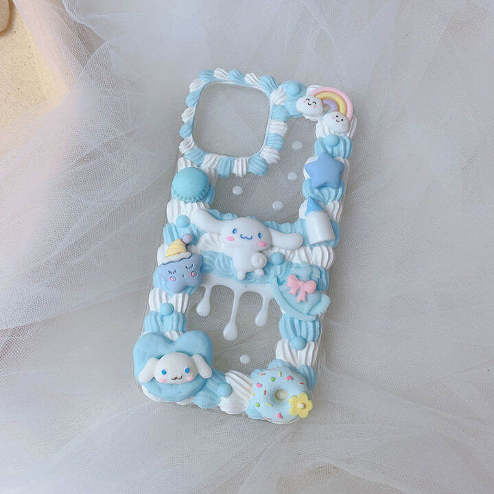 handmade-for-iphone-1312-pro-max-case-3d-cartoon-dog-ip-11-kawaii-phone-shell-xr-xs-max-diy-cream-cover-12mini-78-plus-gift