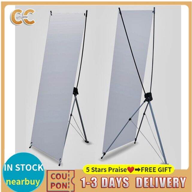 ☝【Ready Stock】X Banner Tarp Stand 2x5'♠ | Lazada PH