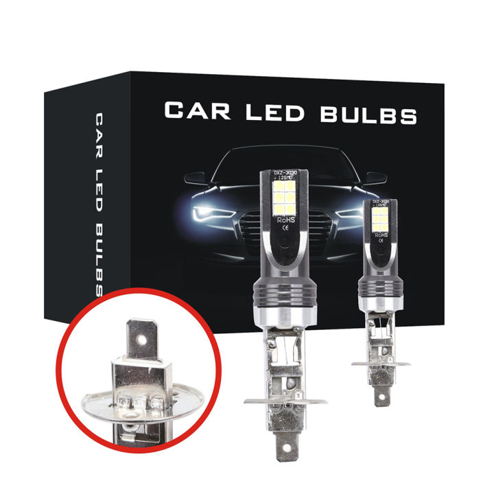 2pcs-original-h1-110w-24000lm-led-ไฟหน้ารถ-conversion-ลูกโลก-foglamp-หลอดนำแสงชุด