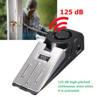 120dB Home Security ประตูหยุดความปลอดภัยการเดินทางแบบพกพาเซ็นเซอร์กันขโมยสัญญาณกันขโมย