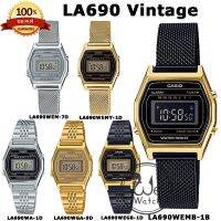 CASIO ของแท้ รุ่น LA690 Vintage นาฬิกาผู้หญิง รับประกัน1ปี LA690 LA690WGB LA690WEGB LA690WA LA690WGA