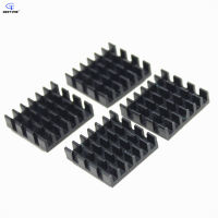 Gdstime 100pcs High Quality 18mm x 17mm x 5mm Heatsink Adhesive Aluminum Heat Sink For Memory Chip IC