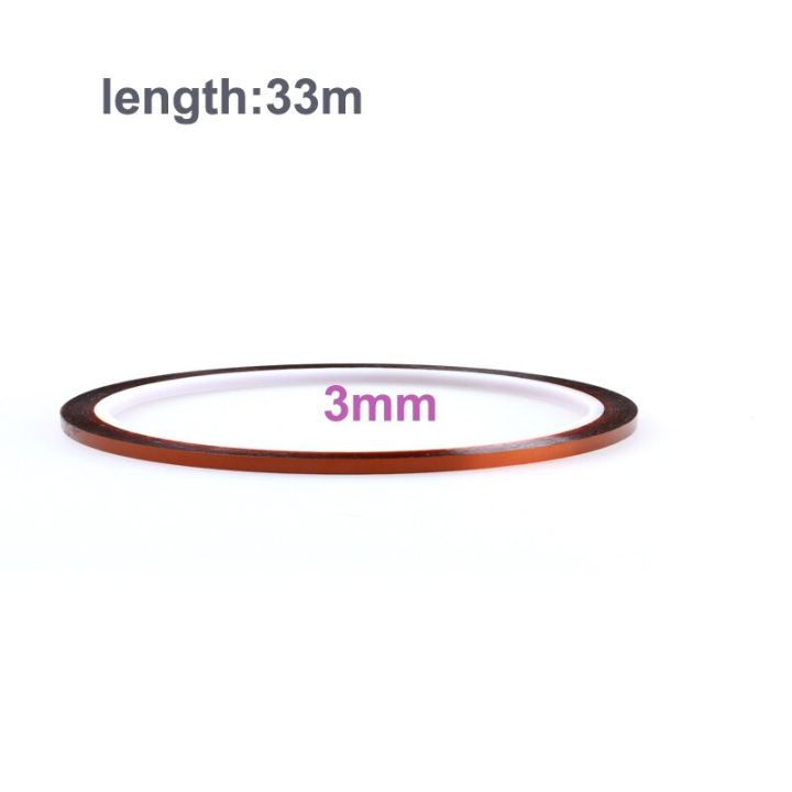 1pcs-3mm-width-professional-33m-heat-resistant-thermal-insulation-tape-high-temperature-insulation-electronics-industry-welding-adhesives-tape