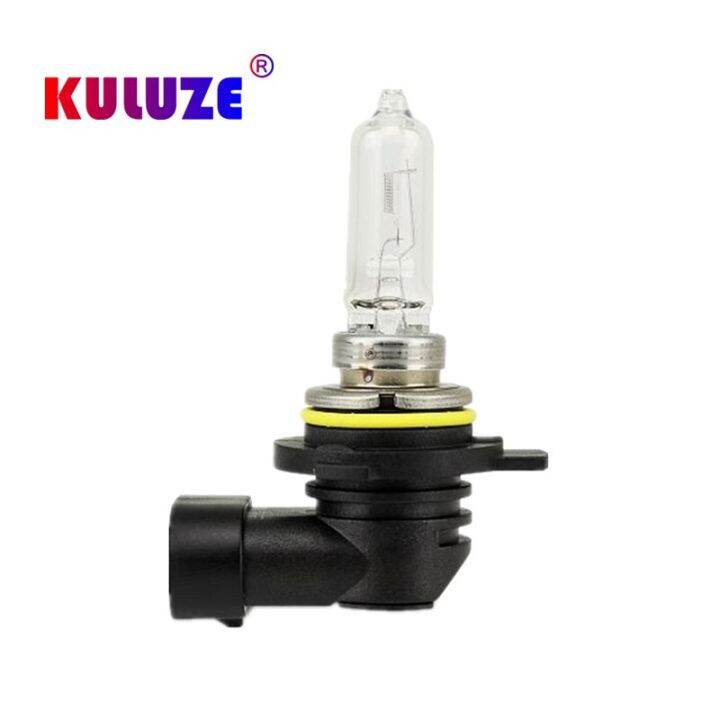 kuluze-2ชิ้น9012-hir2ll-12v-55w-px22d-ไฟรถยนต์ใสหลอดไฟฮาโลเจนโคมไฟศีรษะรถยนต์ไฟติดหน้ารถ3500k