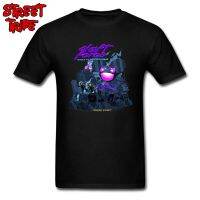 Daft Force T-shirt Men Punk Style T Shirts Band Custom Clothes Funky Mens Tshirt Summer New Cartoon Designer Streetwear Black  VSMN