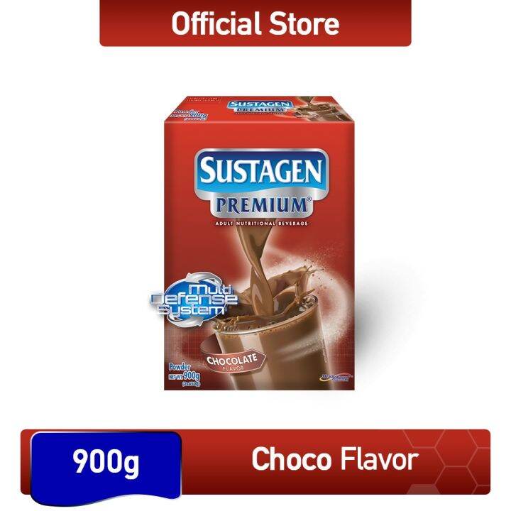 Sustagen Premium Chocolate Flavor 900g Adult Nutritional Powdered Milk Drink Lazada PH