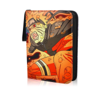 49Grids Anime Naruto Card Album Holder Games Anime Character Collection Cards Kids Gift For Children Card Book Zipper Card Bag