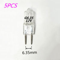 5Pcs G6.35 12V 100W หลอดไฟ G6.35 12V หลอดไฟ50W Aroma โคมไฟ G6.35หลอดไฟ12V Stage Light G6.35 12V 35W G6.35 12V หลอดฮาโลเจน