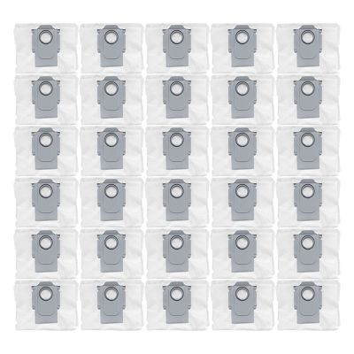 30Pcs Dust Bag Replacement Accessories for T8, G10S, MAX, Max+, S7 MAXV Ultra Robotic Vacuum Cleaner