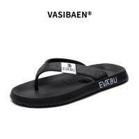 VASIBAEN รองเท้าแตะสำหรับผู้ชาย,รองเท้าแตะนักเรียนใส่ในห้องน้ำรองเท้าแตะยางน้ำหนักเบากันลื่น