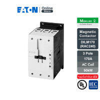 Eaton DILM170(RAC240) แมกเนติก Contactor, 3Pole, 380 V 400 V 90 kW, RAC 240: 190 - 240 V 50/60 Hz, AC Operation, Screw Terminals สั่งซื้อได้ที่ร้านEaton Online Store