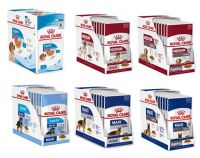 Royal  Canin อาหารเปียก สำหรับสุนัขพันธุ์กลาง,สุนัขพันธุ์ใหญ่ 140g (ยกกล่อง10ซอง)