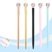 1 Piece Love Diamonds Ballpoint Wedding Metal Pen Office School Supplies Stationery Gift Pens