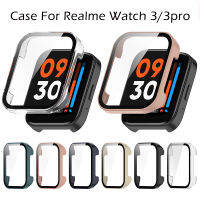 เคสสำหรับ Realme Watch 3 3pro ชิ้นคลุมทั้งหมด + เคสแข็งฟิล์มกันรอยกันกระแทกสำหรับ Realme Watch 3