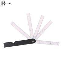 Fan Shape Scale Ruler With 5 Blades For Engineering Architects Multifunctional Multiscale 5 Sizes Foldable Rulers