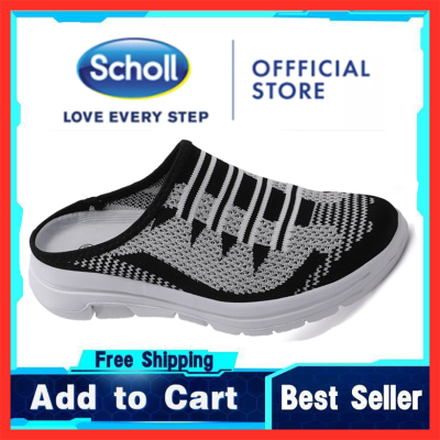 Scholl รองเท้าผู้หญิง Scholl รองเท้าผ้าใบรองเท้าผู้หญิง Scholl ผ้าใบรองเท้าลำลอง Scholl ขนาดใหญ่41 42รองเท้าแตะครึ่งฤดูร้อนกีฬาเดินแฟชั่นรองเท้าแตะวิ่ง รองเท้าสปอร์ต รองเท้าแตะเลดี้ แฟชั่นรองเท้าแตะ หญิง