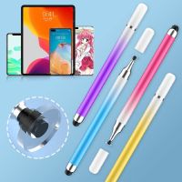 【lz】◎  Caneta Stylus Capacitiva Universal para Tablet Android IOS Toque da Tela Multi-função Acessórios do Telefone 2 em 1