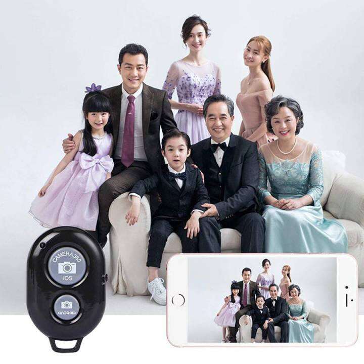 รีโมทบลูทูธ-remote-bluetooth-shutter-รีโมทถ่ายรูปไร้สาย-พร้อมถ่าน