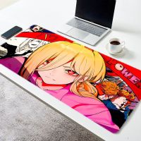 New Chainsaw Man Desk Mat power Pc Accessories Extended Pad Mousepad Anime Gamer Keyboard Mouse Gaming Xxl Large Protector Mice