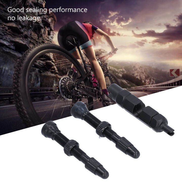 Tubeless Valve Stem, No Leakage Bike Tire Valve Stem Tire Valve Stem for Folding Bikes for Road