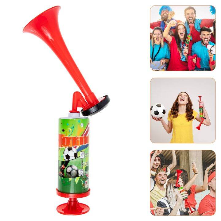 Horn Air Hand Pump Push Cheer Horns Noisemaker Boat Party Loud Kids