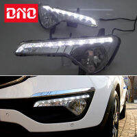 ไฟหน้า LED สำหรับ Kia Sportage 2010 2011 2012 2013 2014 2015เดย์ไลท์สัญญาณอัตโนมัติหลอดไฟเดย์ไลท์รับประกันได้