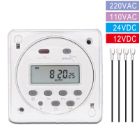 【ส่งของจากประเทศไทย】BEATY Timer Switch Timer Relay 12VDC 24VDC 220VAC รุ่น CN101A ตั้งเวลาเปิดปิดได้ วันจันทร์ ถึง วันอาทิตย์ และตั้งเปิดปิดได้