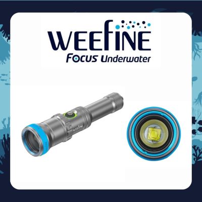 Weefine WF088 Solar Zoom 1500 lumens for scuba diving freediving snorkeling torch light supplies
