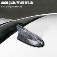 △ Universal Look Car Roof Top Mount Shark Fin Aerial Antenna Signal FM Auto Toppers Amplifier Radio AM Antenna D1B0