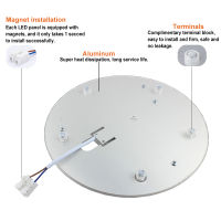 Led Panel Lights Ceiling Lights Led Panel Board Round Module Led Light For Room Ceiling 220V 12W 18W 24W 36W 72W Cool White 2Psc